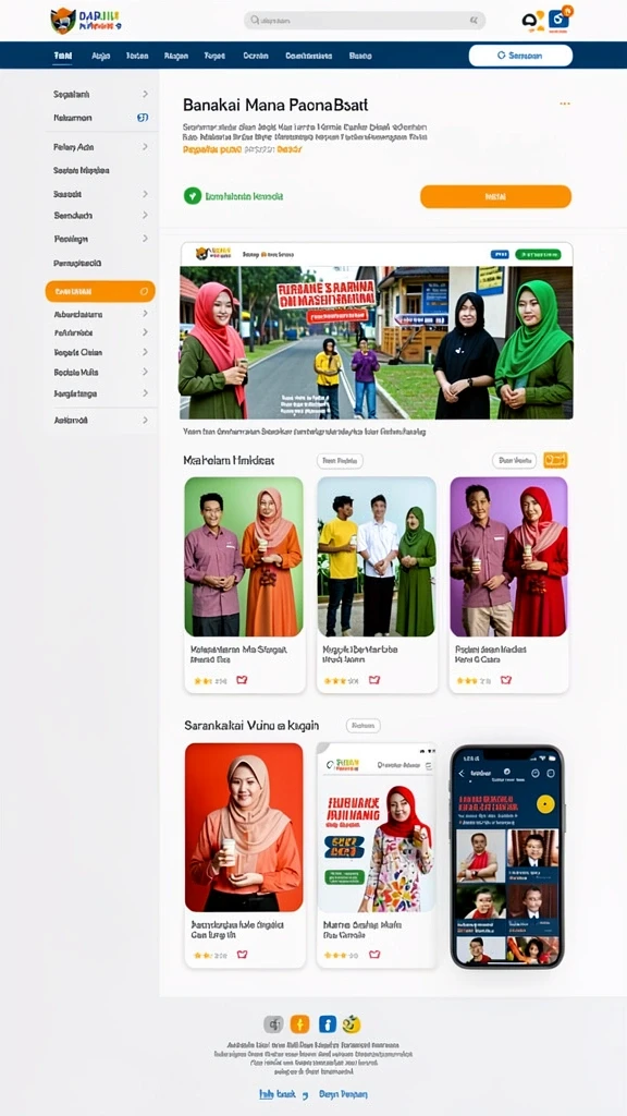 666i - Tampilan antarmuka yang menarik dan mudah dipahami.