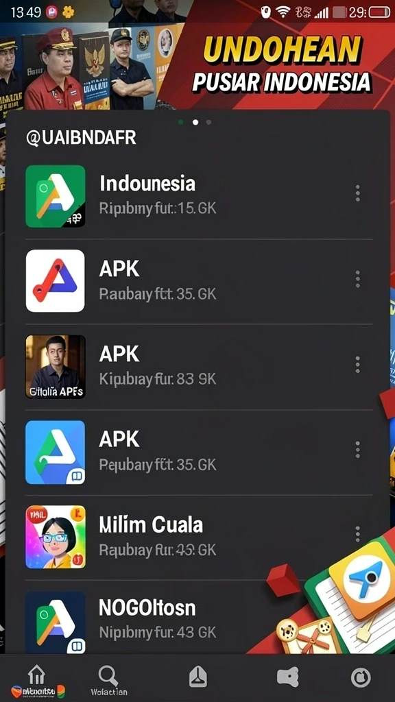 ins55 - Tampilan antarmuka yang ramah pengguna dan mudah dinavigasi.