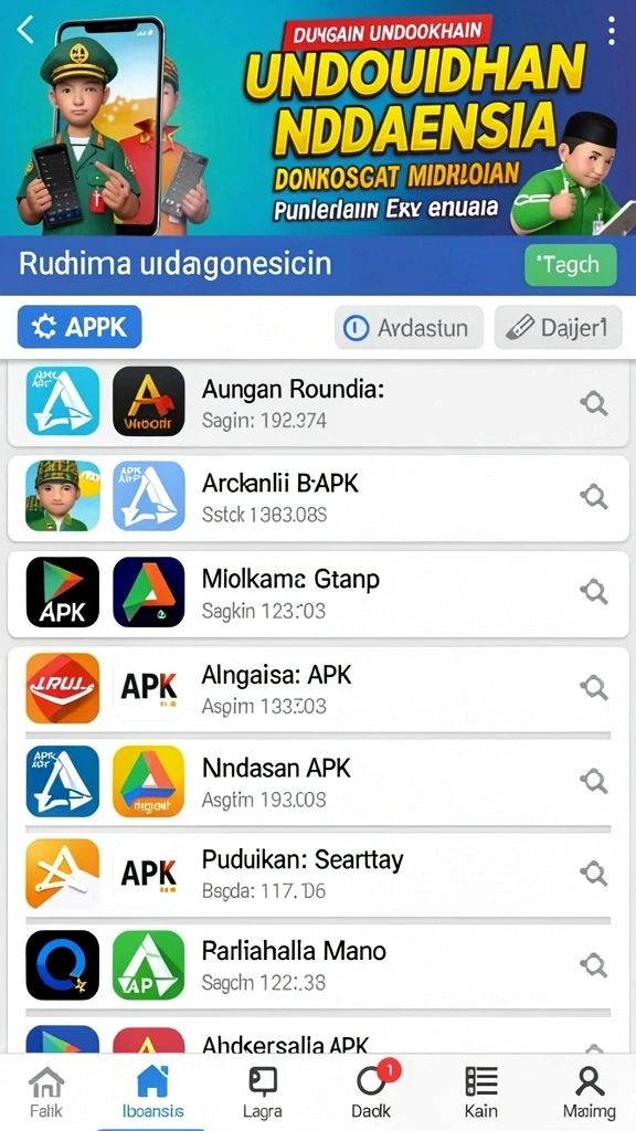 jerukbet - Antarmuka menarik yang memudahkan navigasi.