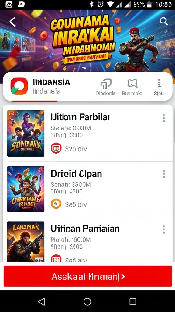 ora78 - Tampilan karakter utama dalam petualangan.
