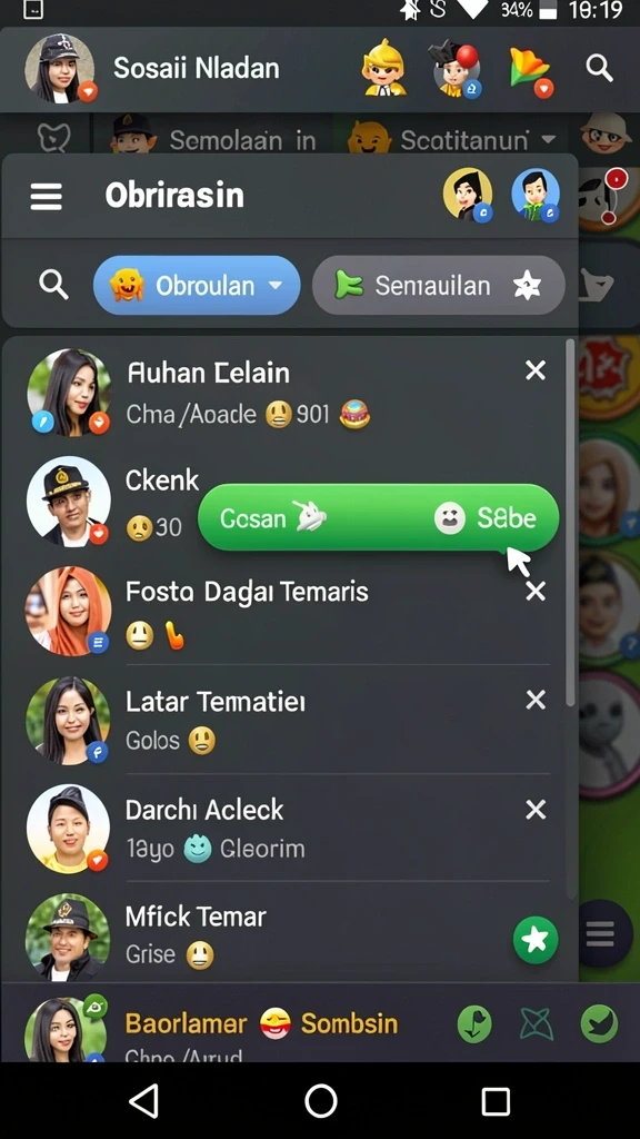 rprprp - Tampilkan karakter utama yang sedang berpetualang.